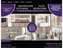 Tablet Screenshot of bathroomdesigncentre.co.uk